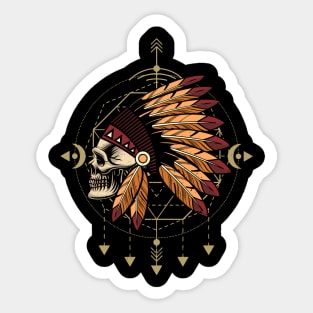 Native American Indian Heritage Sticker